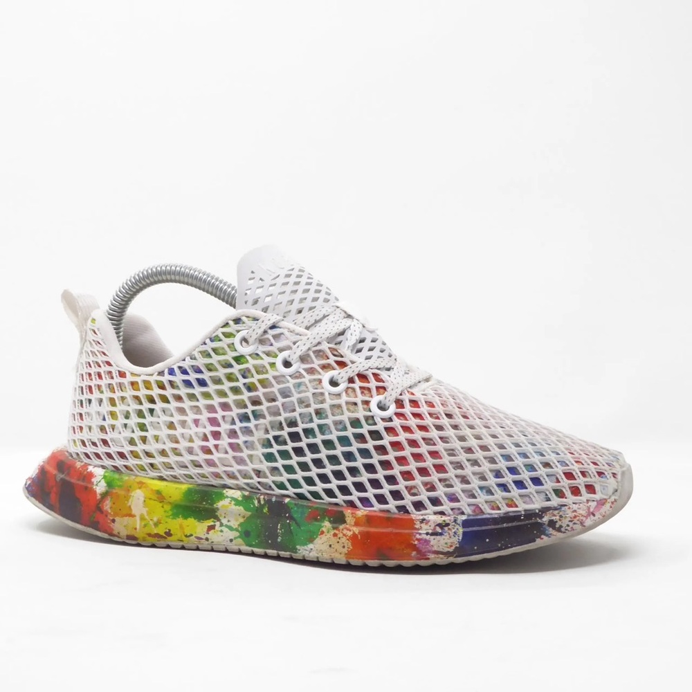 Nobull All Pride Mesh Overlay Sneakers Men 7.5 Rainbow